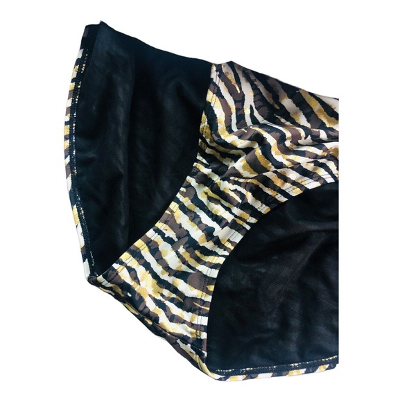 1383 swimsuits for all sz 26 halter metallic once piece swim bathing suit dress - Picture 4 of 8